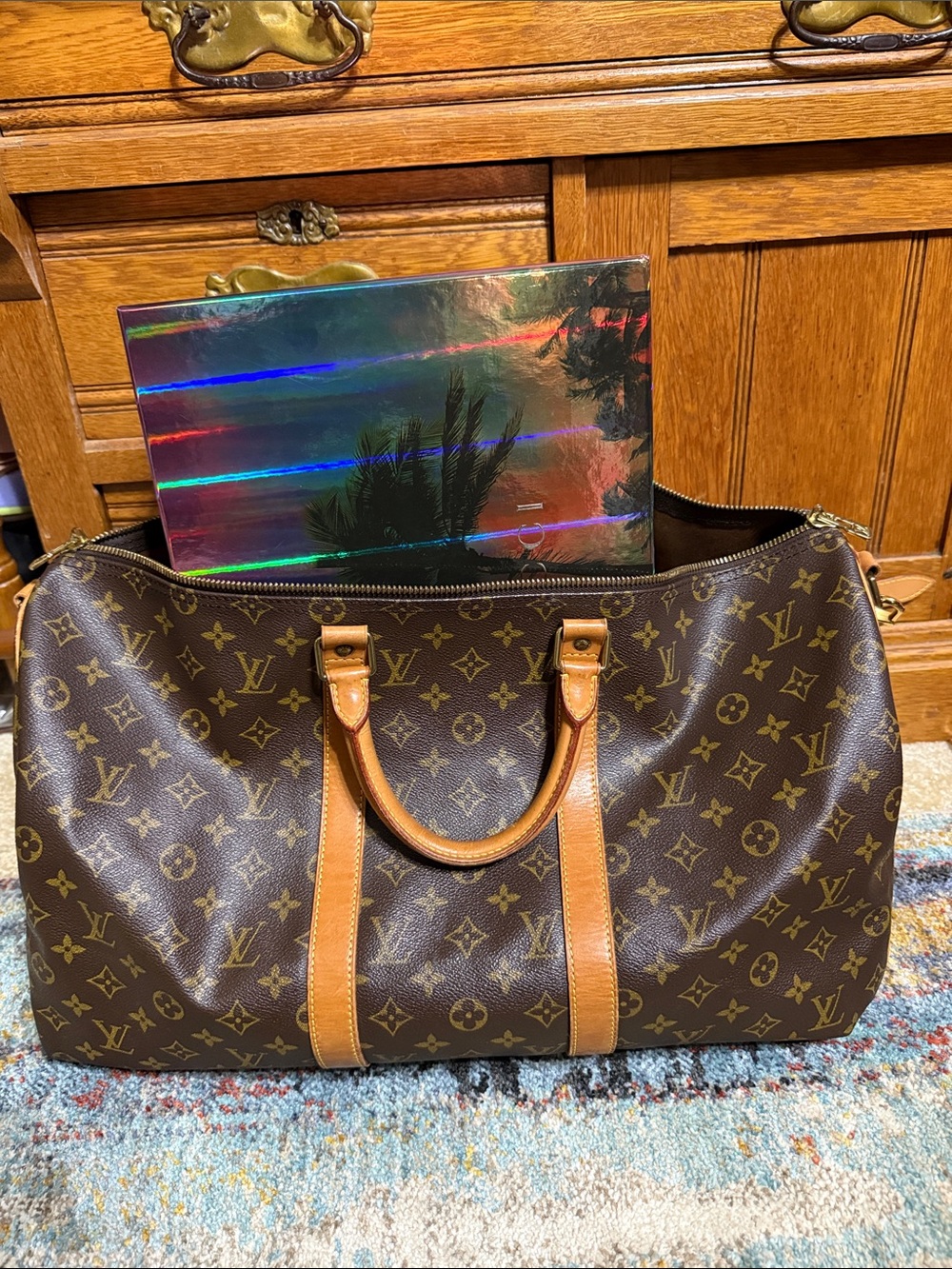 Louis Vuitton Brown Monogram bandolier 55 - Picture 1 of 10